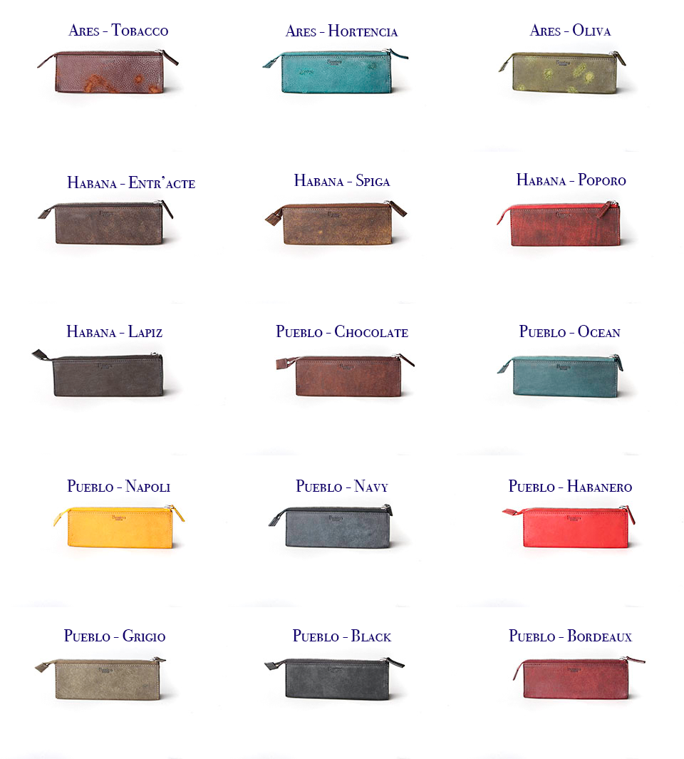 Japanese leather pencil cases for men - Free Spirits