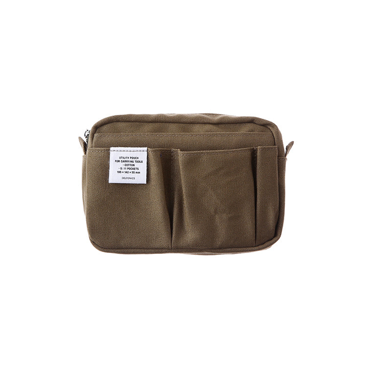 DELFONICS Utility Pouch - Light Brown